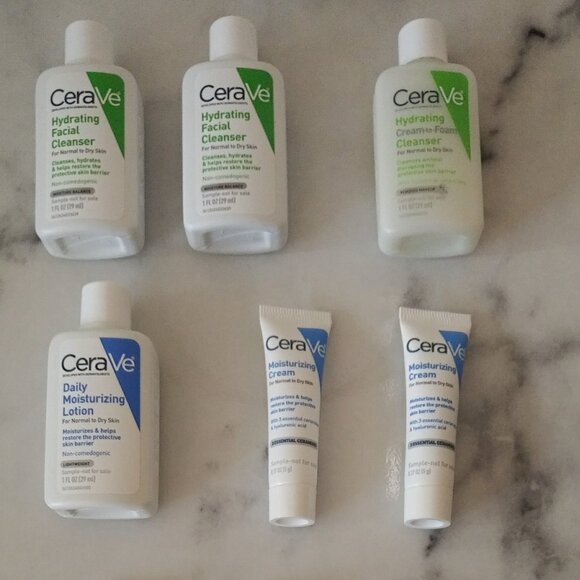 CeraVe Other - 20-piece CeraVe Travel Mini Set - Cleanser, Moisturizer, SPF, and treatment